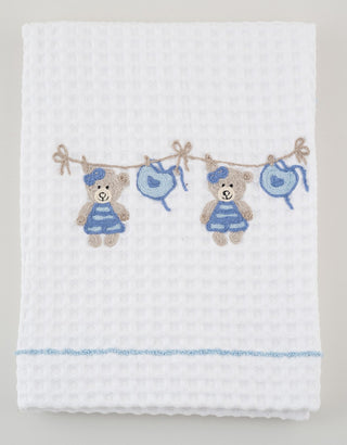 TEDDY - Embroidered Waffel Towel