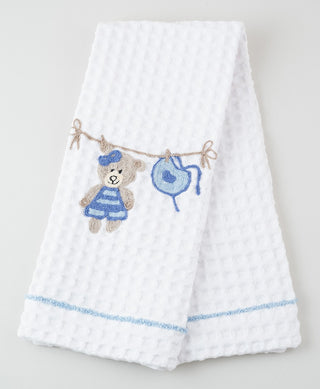 TEDDY - Embroidered Waffel Towel