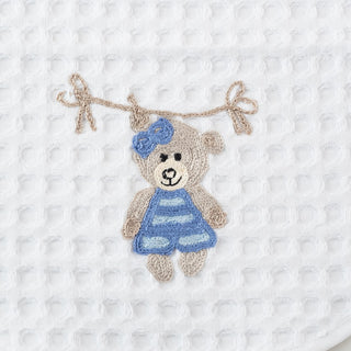 TEDDY - Embroidered Waffel Towel