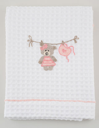 TEDDY - Embroidered Waffel Towel
