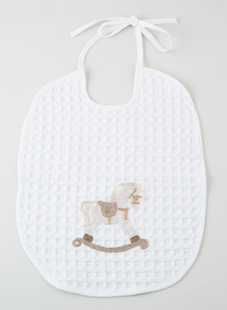 BIB WITH EMBROIDERY