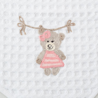 TEDDY - Embroidered Waffel Towel