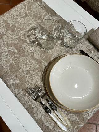 LONG PLACEMAT / TABLERUNNER - CINQUE DI CUORI