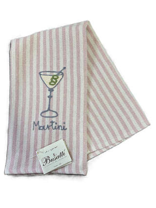 COCKTAILS - BESTICKES GESCHIRRTUCH POMELO 