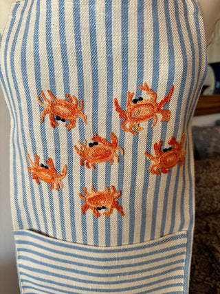 BESTICKTE KOCHSCHÜRZE - KREBSE 