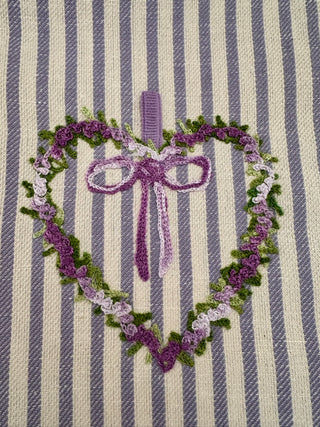 LAVENDEL HERZ - POMELO GESCHIRRTUCH