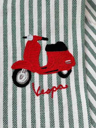 VESPA - CANOVACCIO POMELO RICAMATO