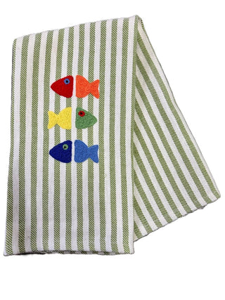 Bunte Fische - Geschirrtuch Pomelo
