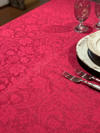 DONNA DI COPPE TISCHDECKE - WEIHNACHTSROT