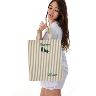 TOSCANA - SHOPPER RICAMATO