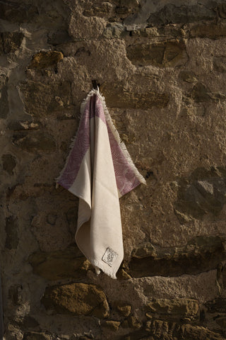 KARMA - Face towel with short fringe