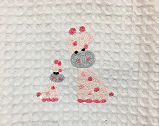 Cloth cap embroidered