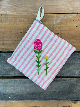 FIORI PRIMAVERA - PRESINA RICAMATA
