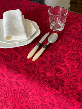 DONNA DI COPPE TISCHDECKE - WEIHNACHTSROT